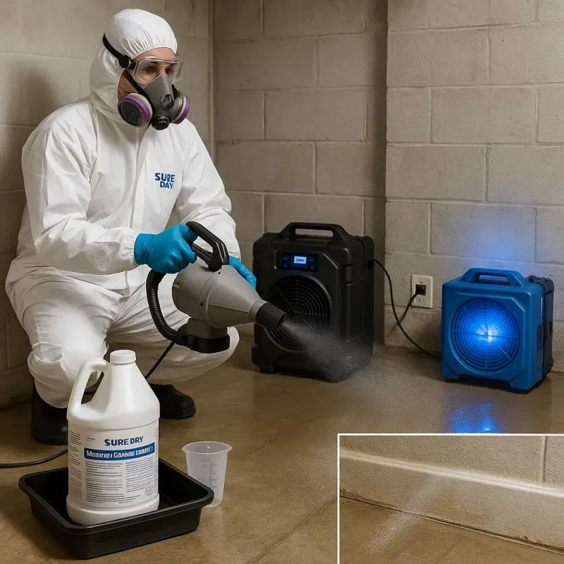 Sanitization and Odor Removal process in Huntington Beach, CA