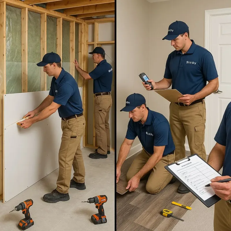 Repairs and Reconstruction process in Huntington Beach, CA